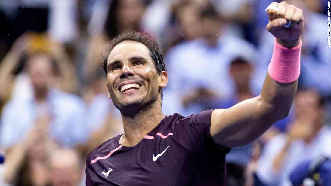 Rafael Nadal beat Rinky Hijikata 6-3, 6-2, 6-3 to reach the quarterfinals